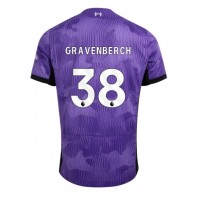 Liverpool Ryan Gravenberch #38 Tredjetrøje 2023-24 Kortærmet